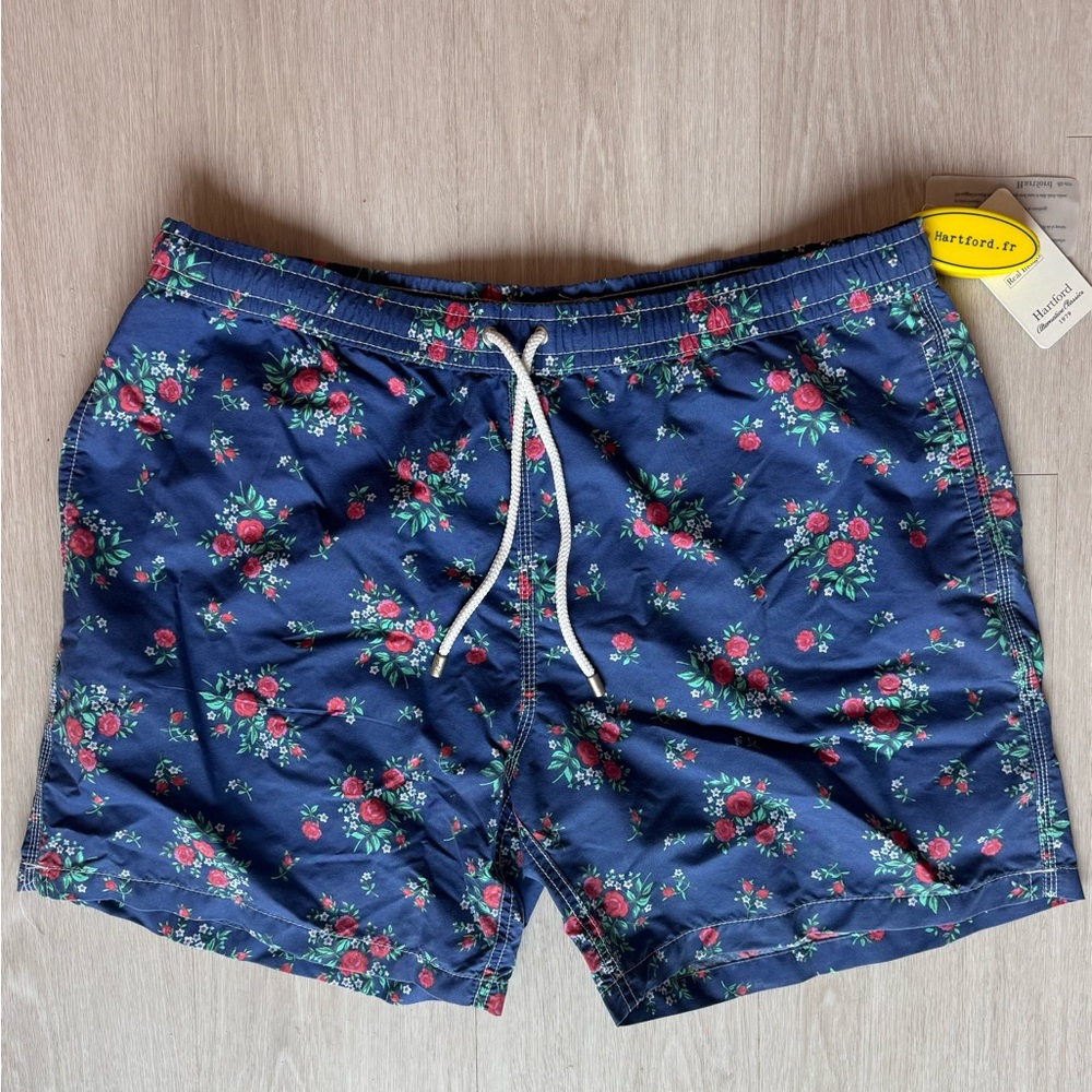 NWT DESIGNER MENS HARTFORD SWIM TRUNKS | XXL | ORG. $175